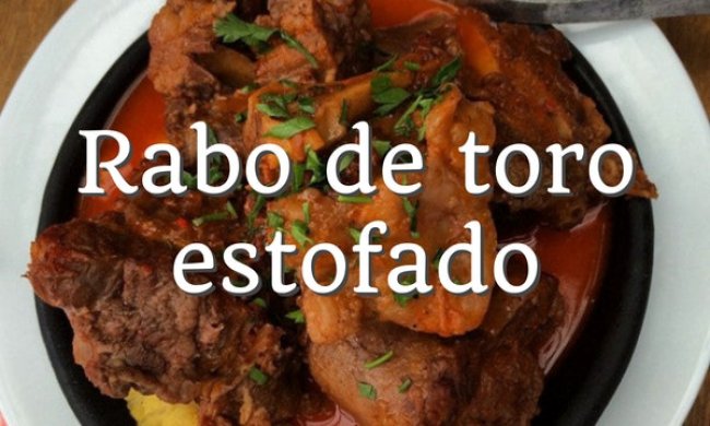 Rabo de toro estofado